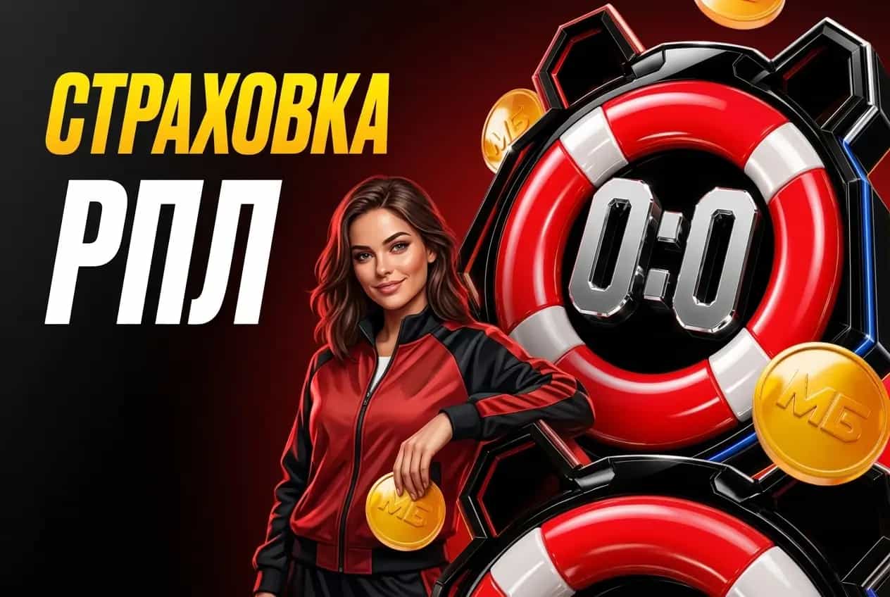Мелбет: Страховка РПЛ при 0:0